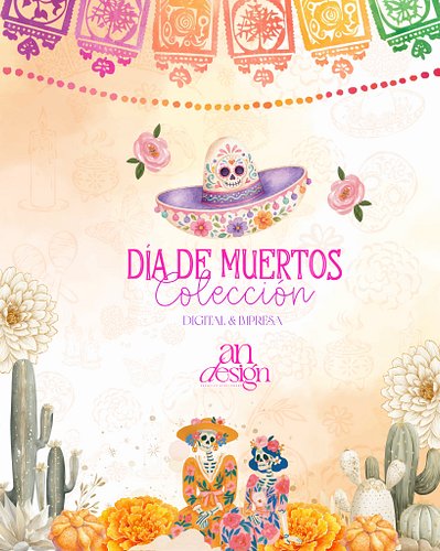 💀🌼 DÍA DE MUERTOS by Andesign 
Esta colección está disponible DIGITAL para crafters ✂️✨ o en PRODUCTOS IMPRESOS Y PERSONALIZA...