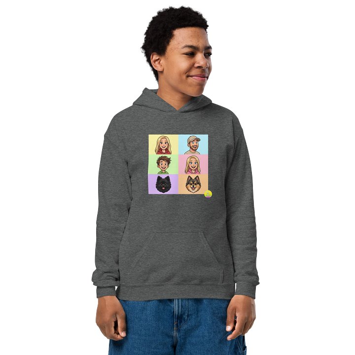 Squares My PB and J Youth Hoodie product image (11)