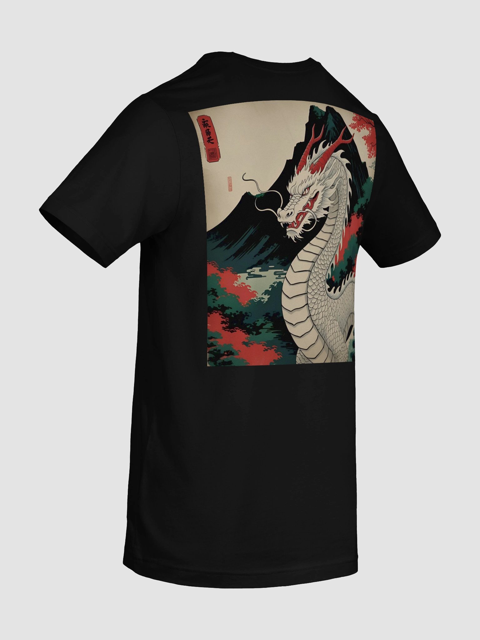Ryoshin - Shiro no Ryū (White Dragon), Ancient Ryū Collection, T-Shirt, Back Design product image (12)