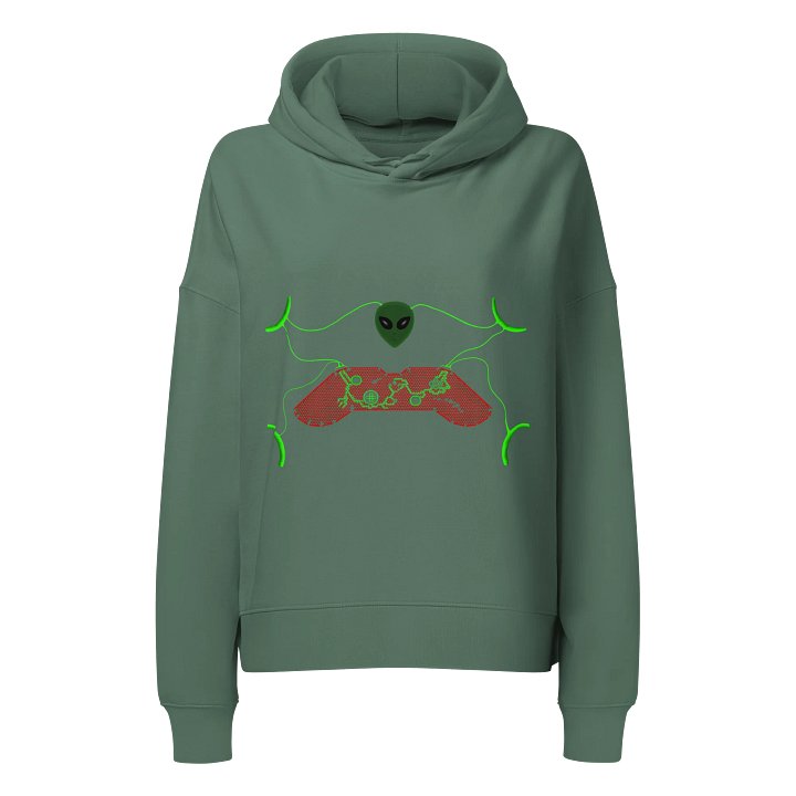 Galactic Alien Dreams Organic Hoodie product image (1)
