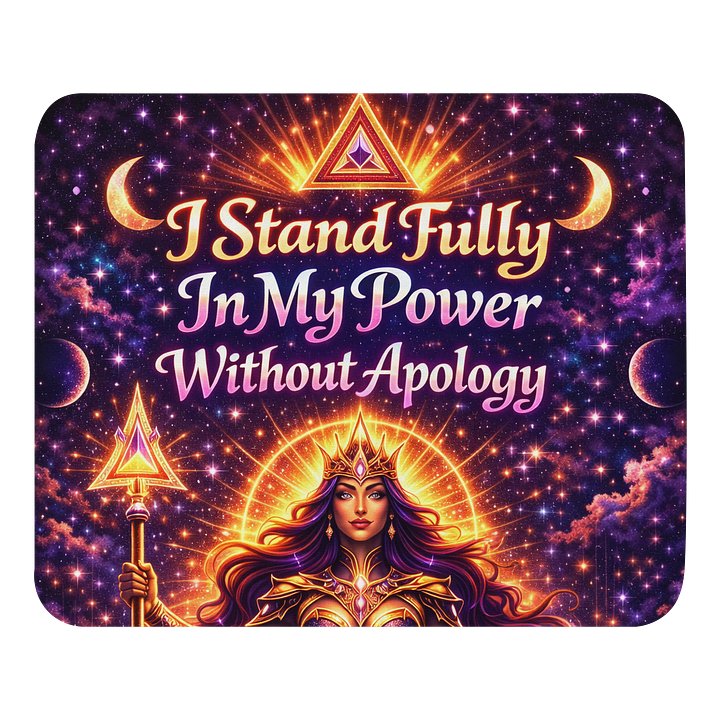 Cosmic Affirmations -Mouse Pad product image (1)