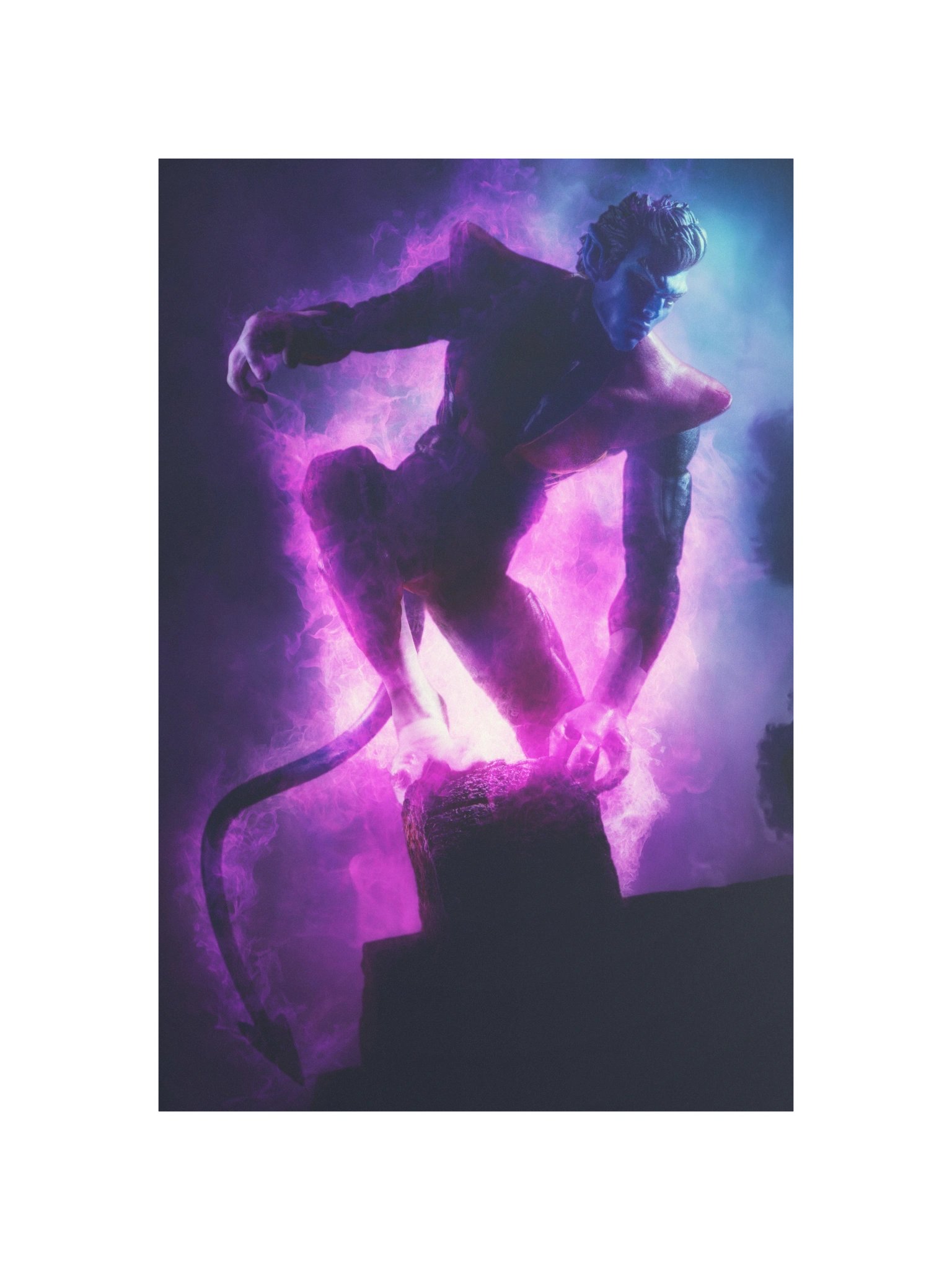 The Blue Devil 12x18 Print product image (4)