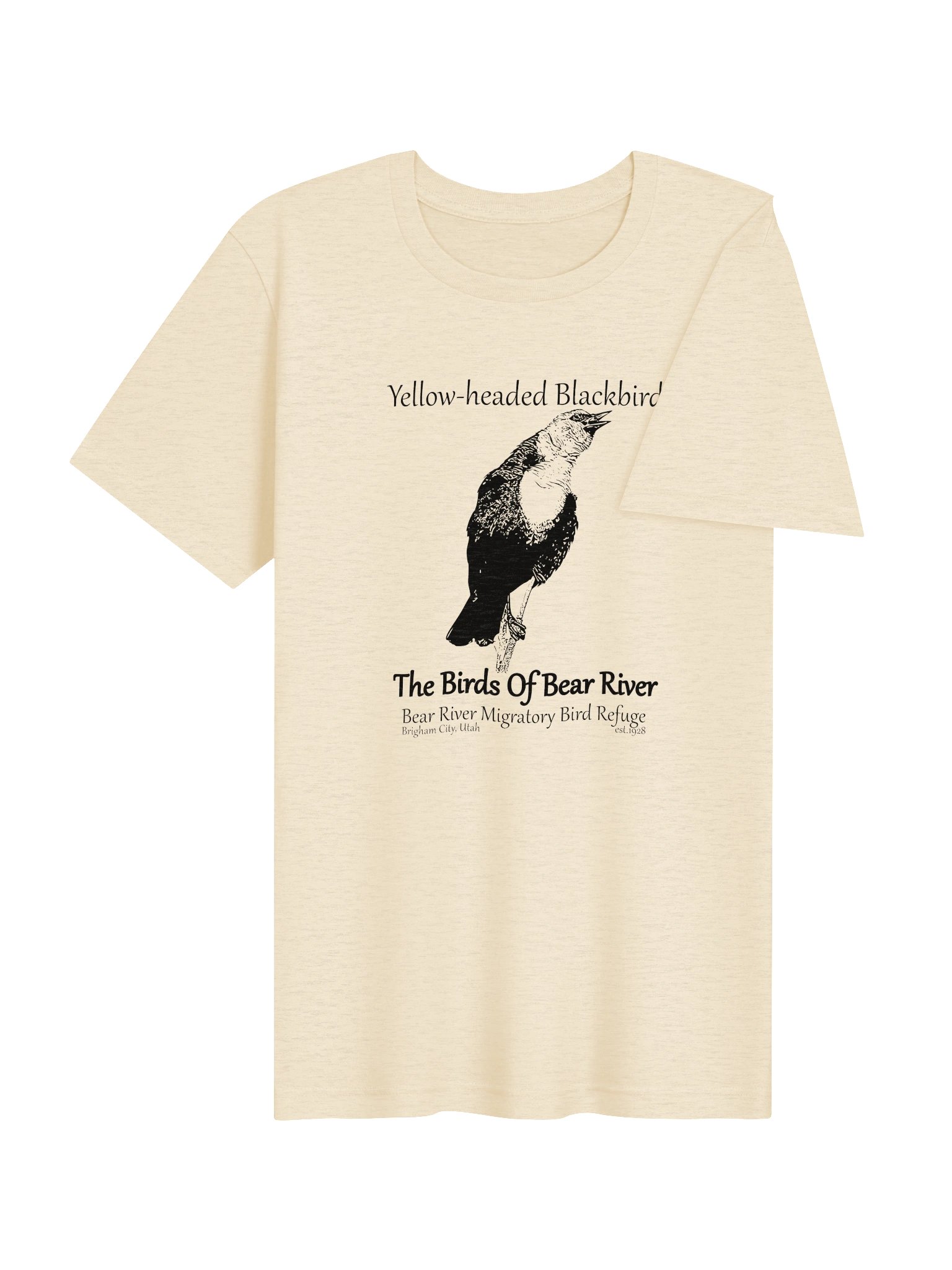 Birds of Bear River Yellow-headed Blackbird Unisex T-shirt product image (144)