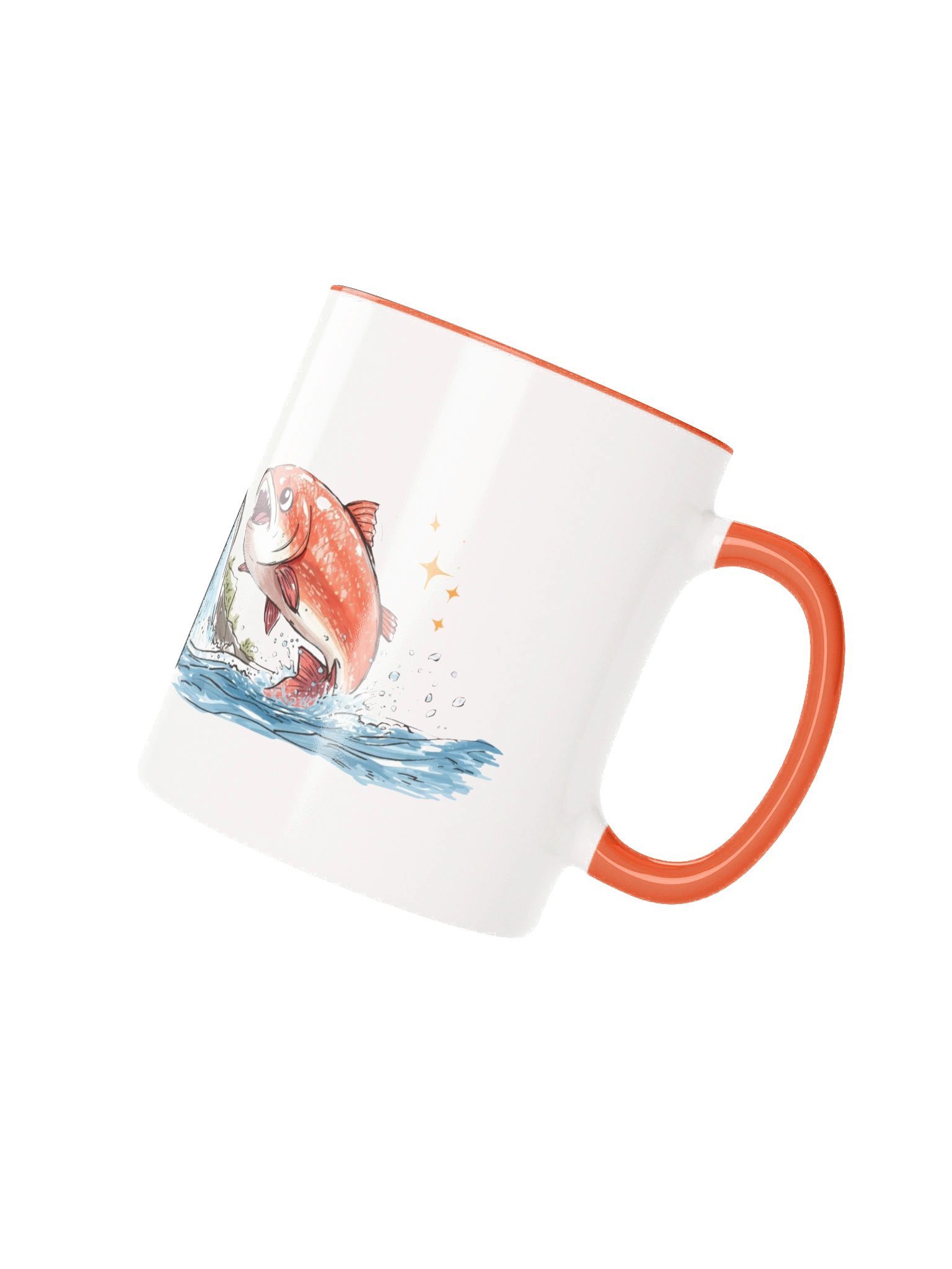 "Never give up" Salmon product image (5)