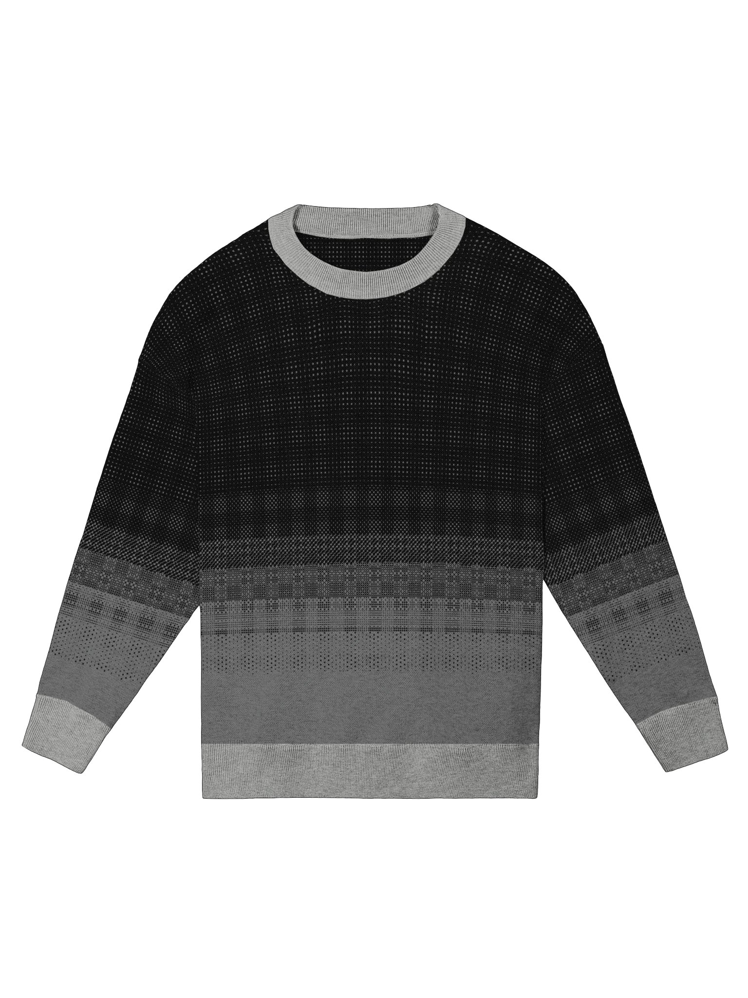 Velyen Knitted Unisex Crewneck Sweater product image (2)