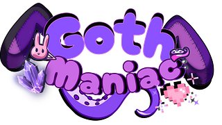 ur goth bunny merch! 💜