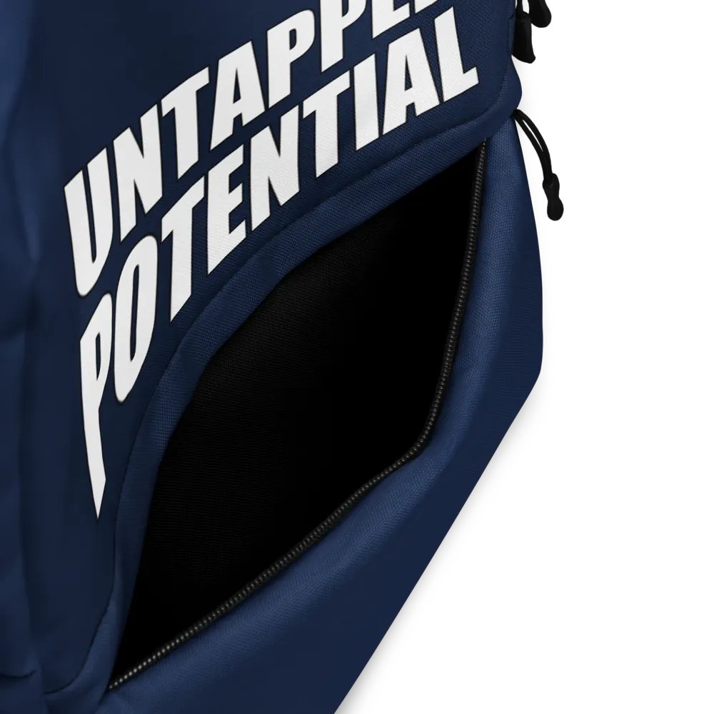Untapped Potential Navy Blue Backpack product image (4)