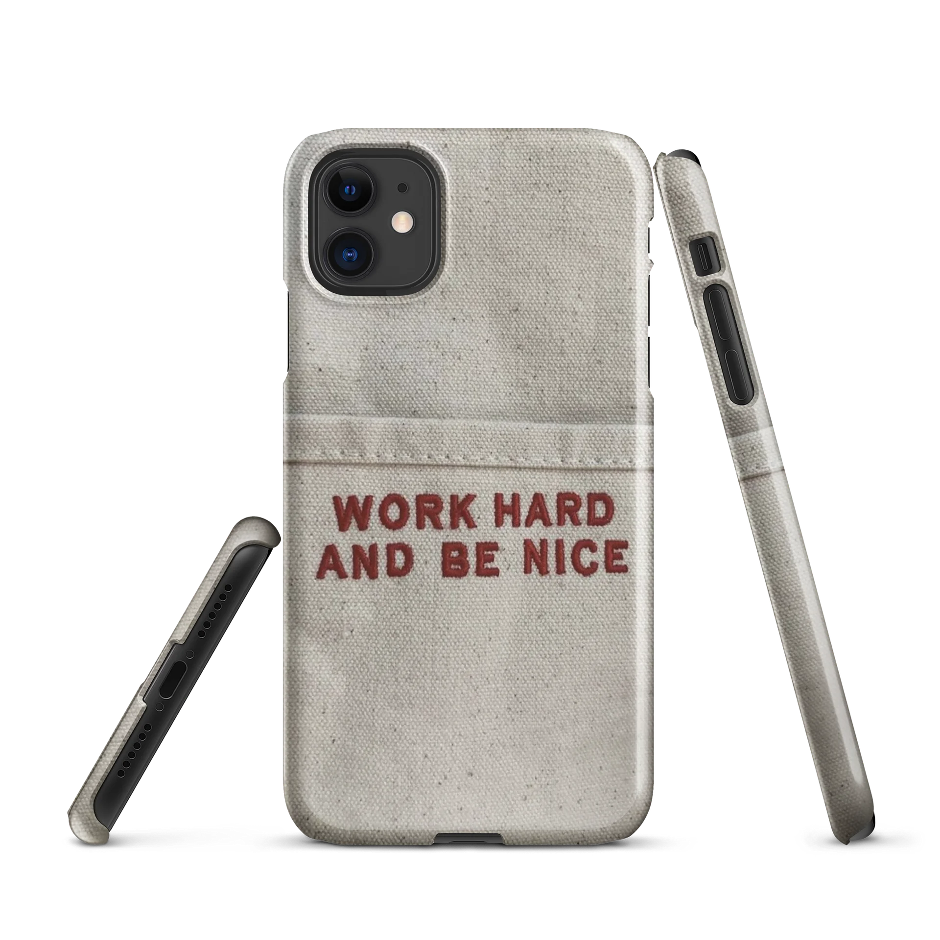 WORK HARD Snap Case for iPhone® product image (1)