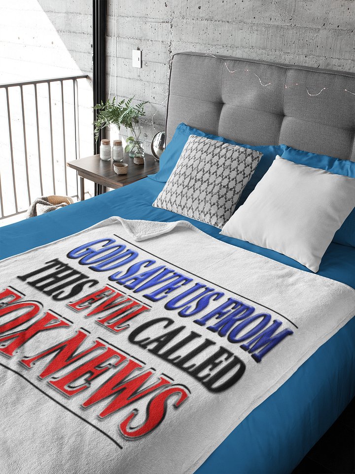 God Save Us From Fox News Digital Download - Printable Anti-Fox News PNG File product image (2)