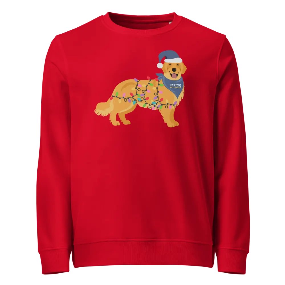 Encore Holiday Golden Retriever Sweatshirt product image (1)