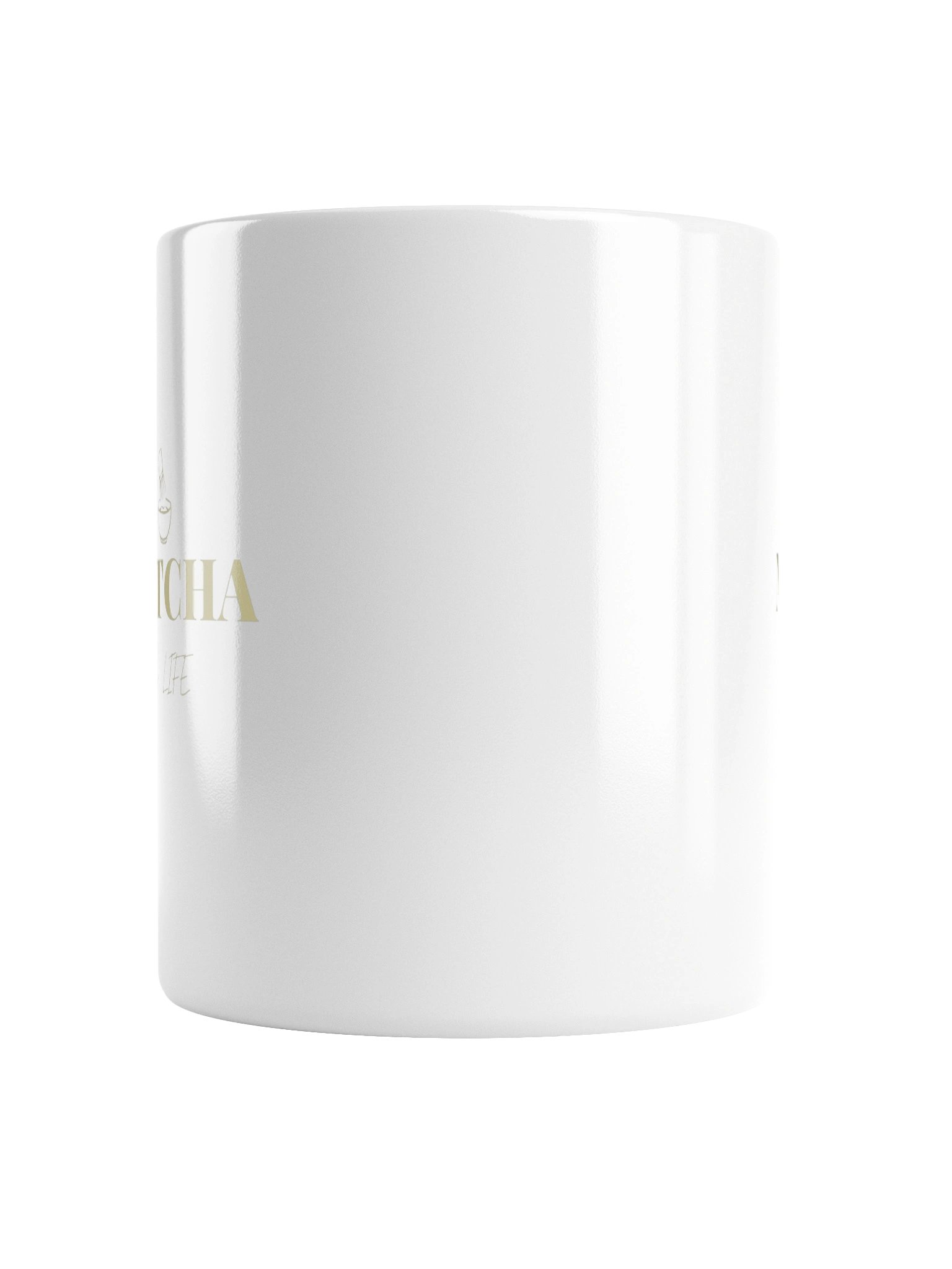 MATCHA IS LIFE Aesthetic Ceramic Mug - Minimalist Green Tea Cup product image (2)