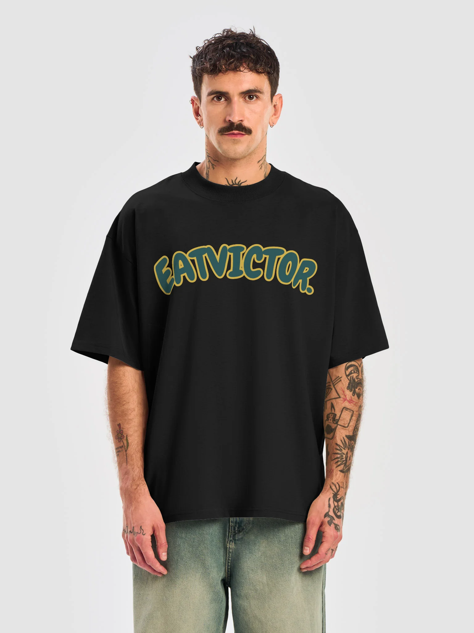 EATVICTOR. ORIGINAL LOGO OVRSIZED T product image (5)