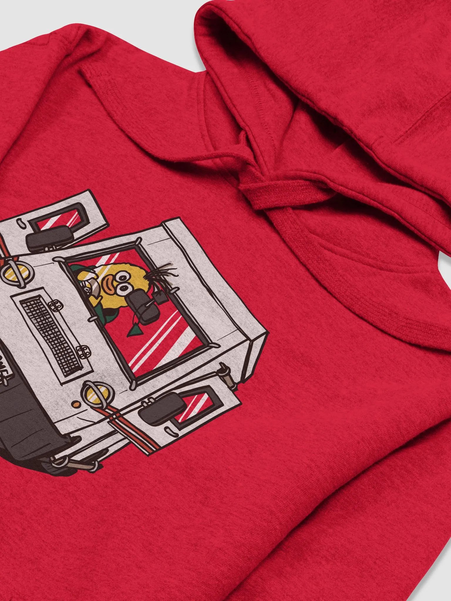 Wheelie Yellow van hoody! product image (3)