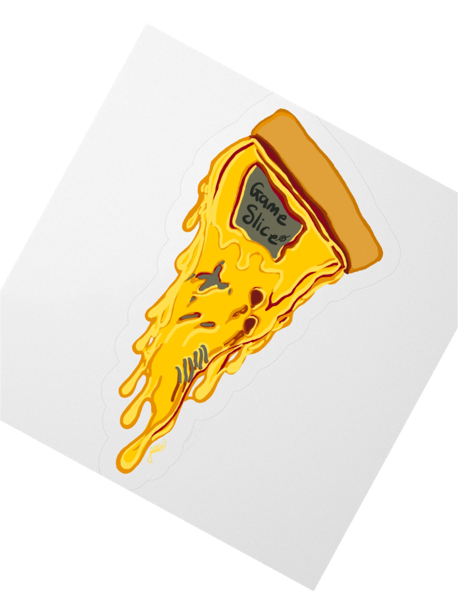 Game a Slice Sticker product image (5)