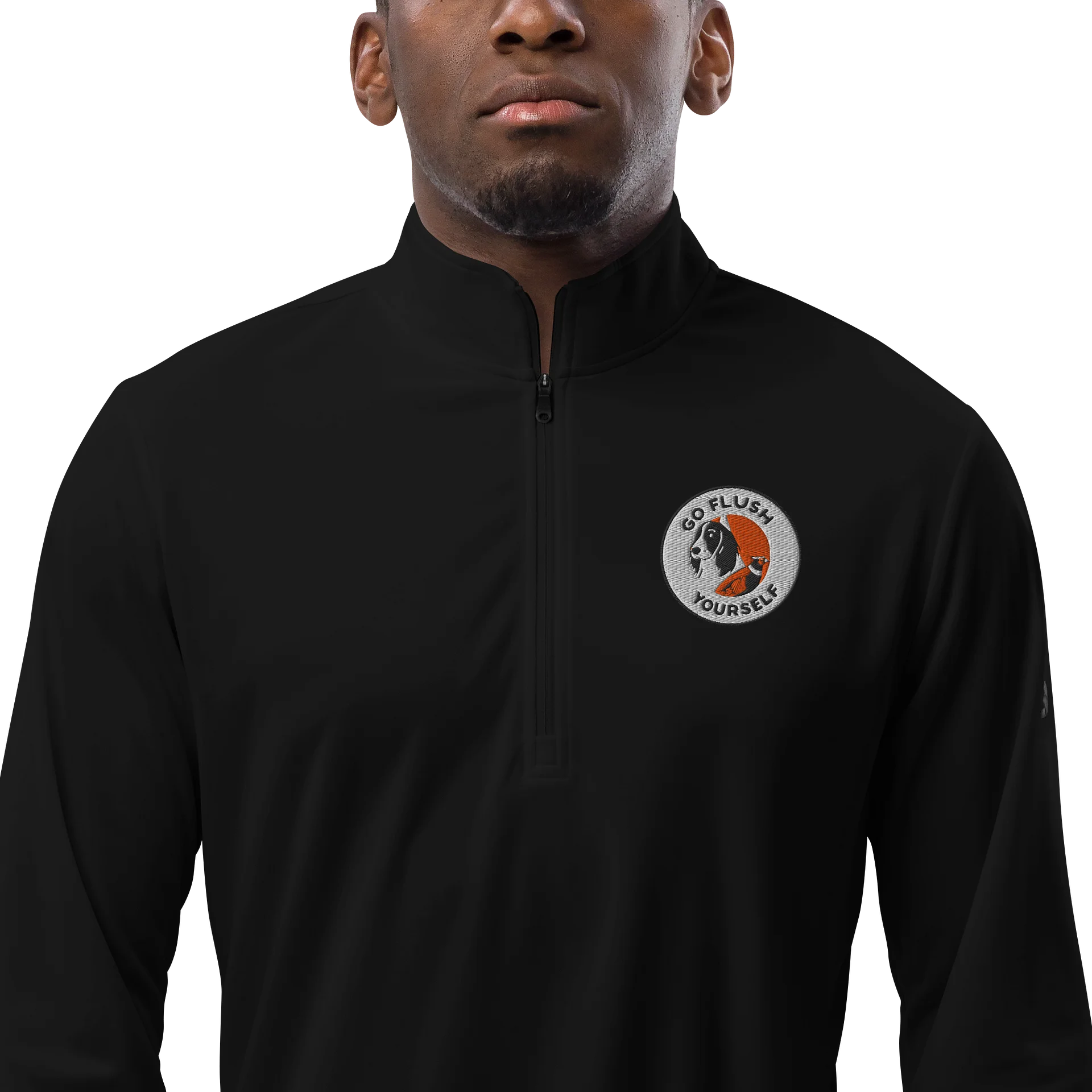 Go Flush Yourself Adidas Quarter Zip product image (1)