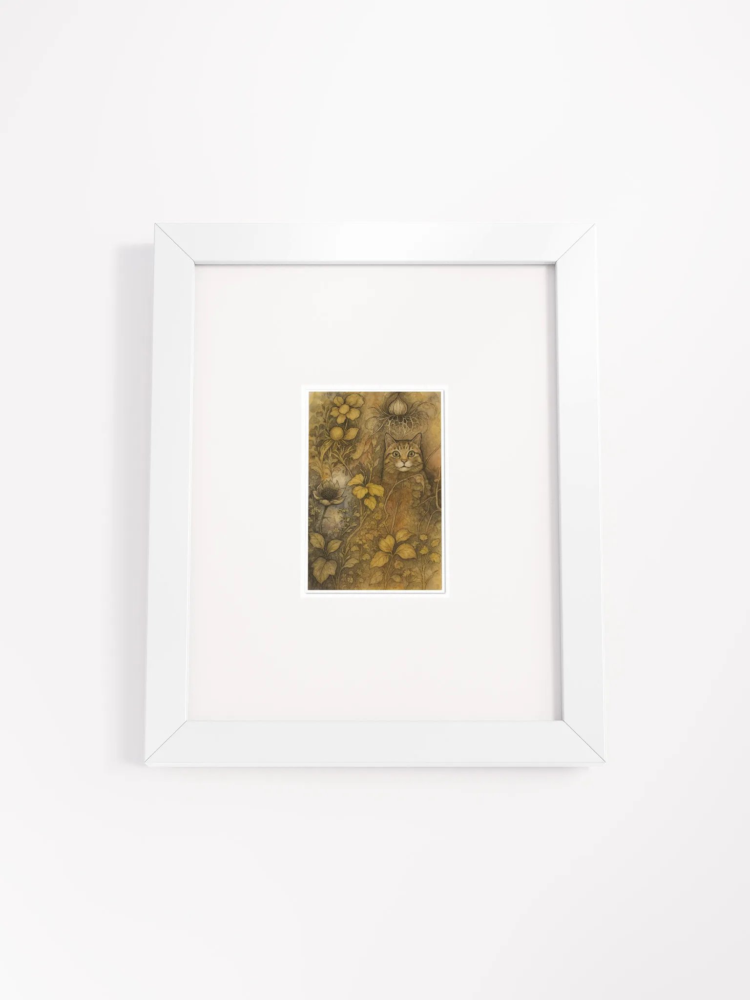 The Secret Garden Sketchbook Artprint Framed product image (1)