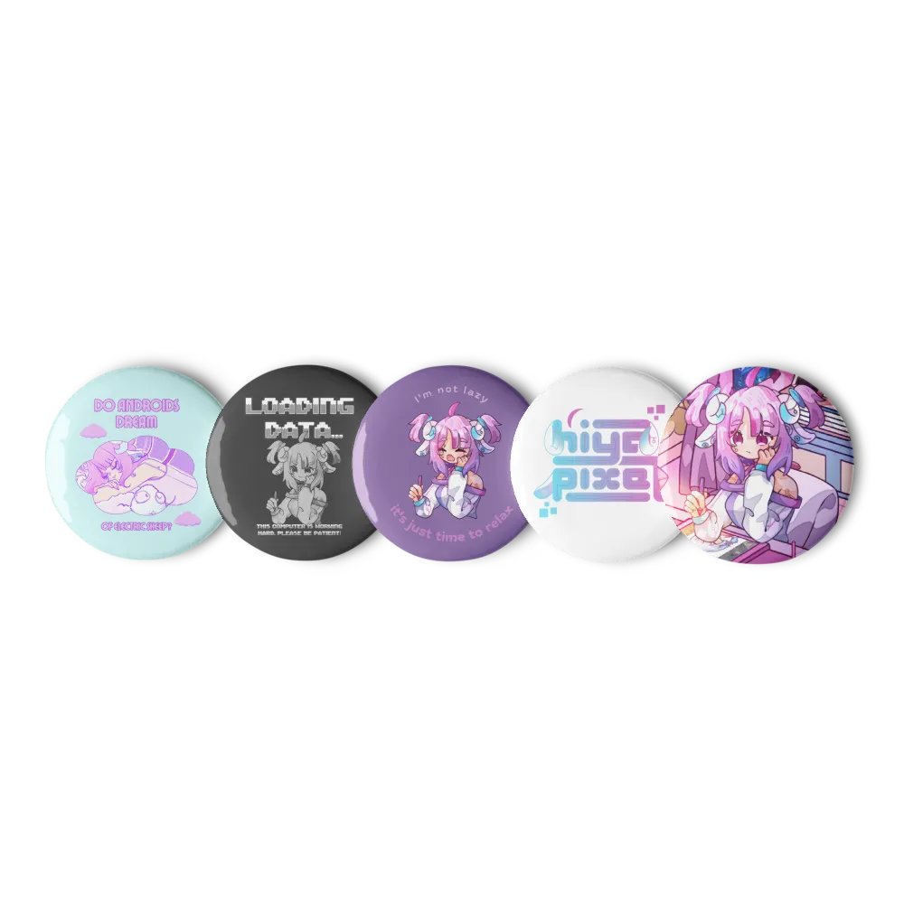 Dreamy Android Sheep Pin Set product image (1)