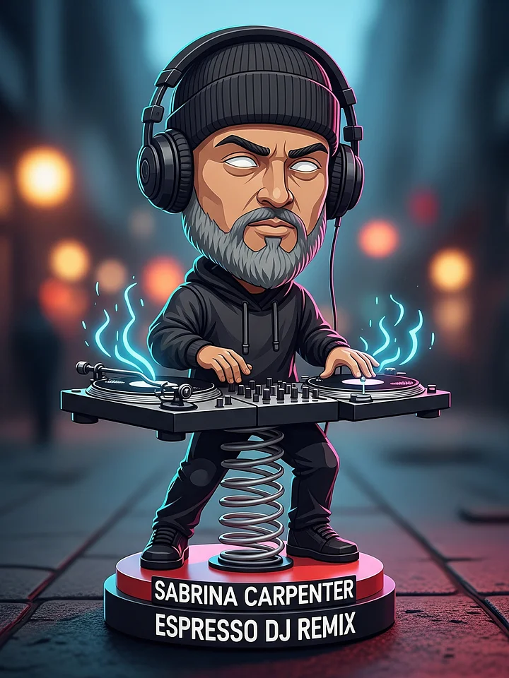 Sabrina Carpenter - Espresso DJ BobbleHead Redrum (Intro - Dirty) product image (1)