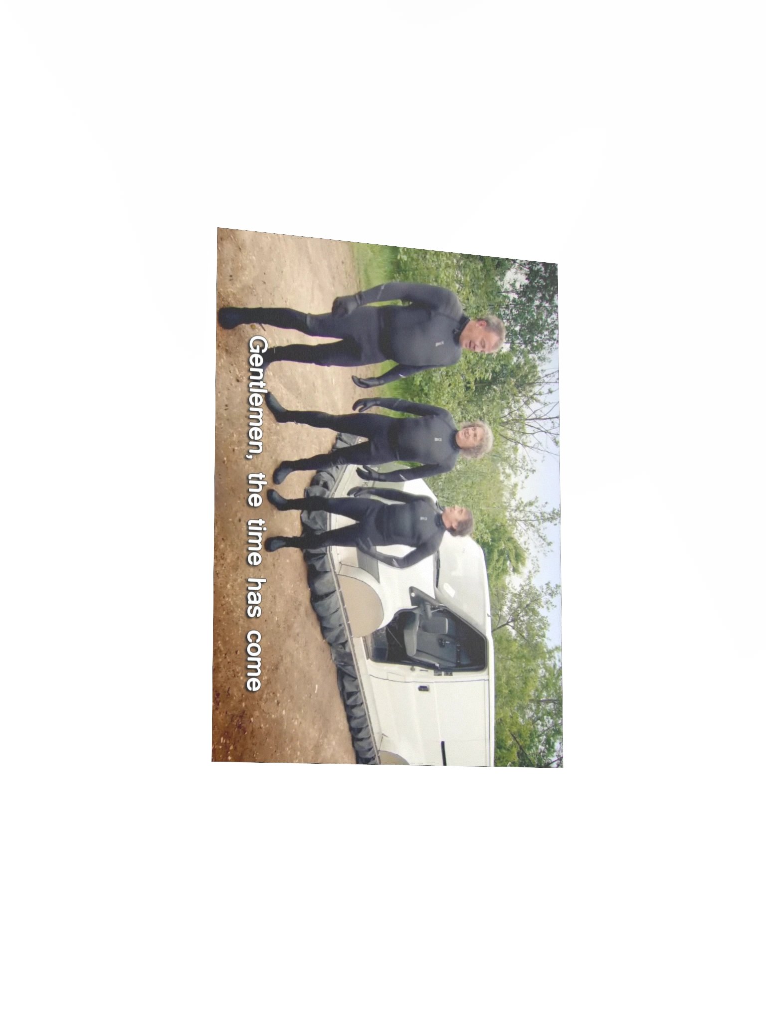 time has come poster 5” x 7” product image (1)