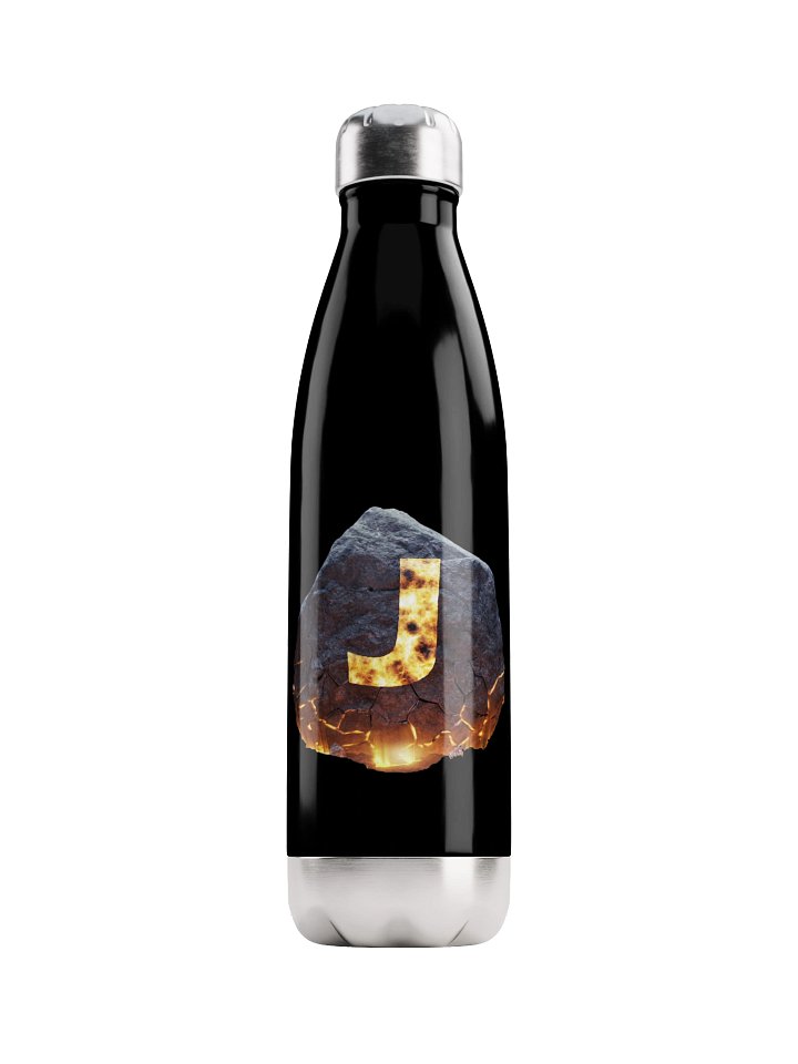 JROCK classic logo steel water bottle product image (1)