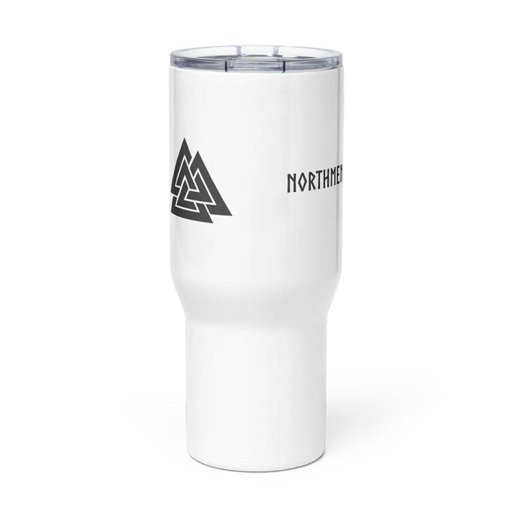 The Northmen & Valknut - Grey - Travel Mug product image (3)