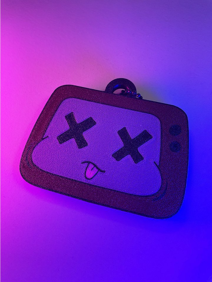 3D Printed TV Charm product image (1)