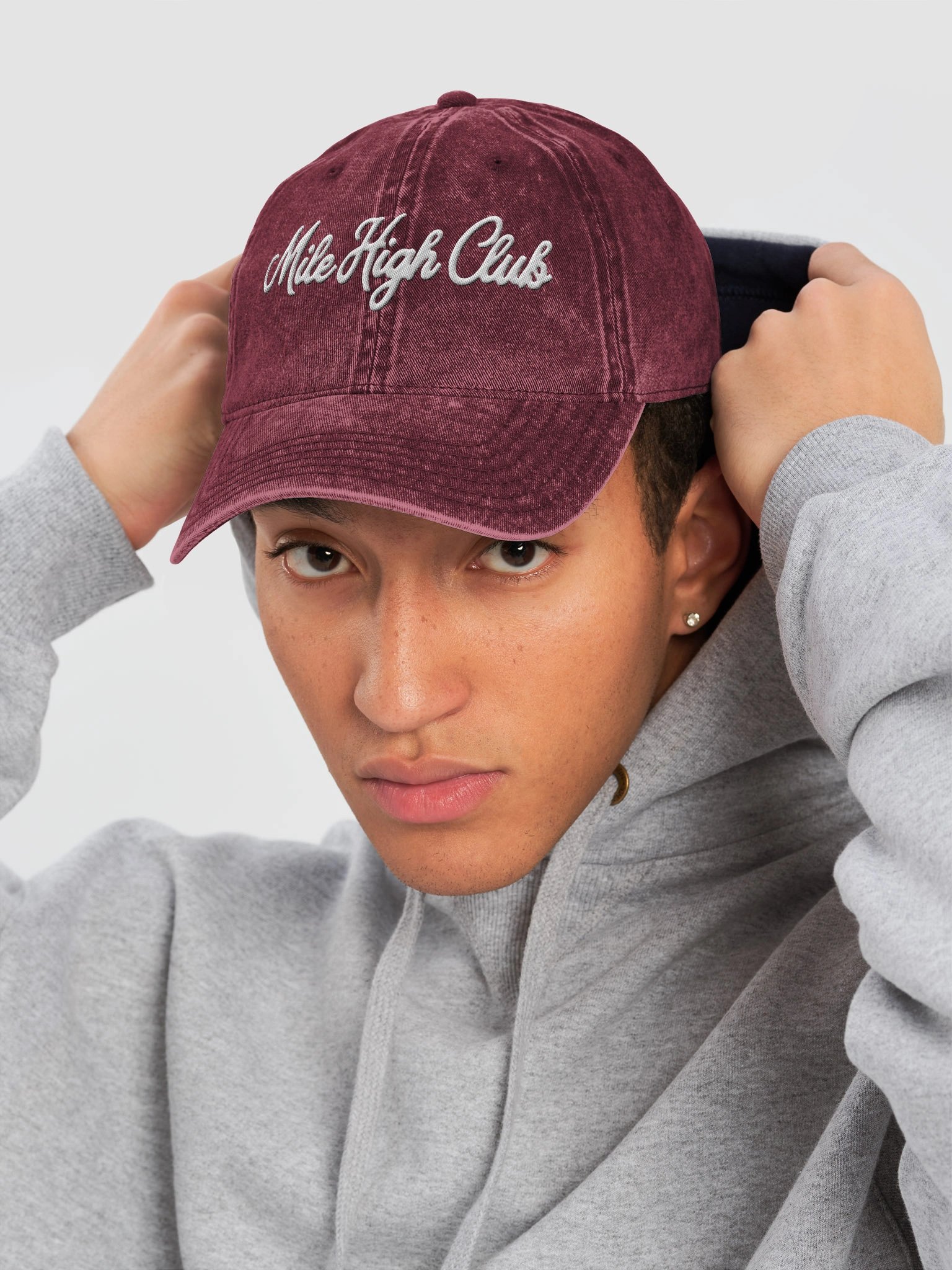 Mile High Club – Vintage Wash Cap product image (6)