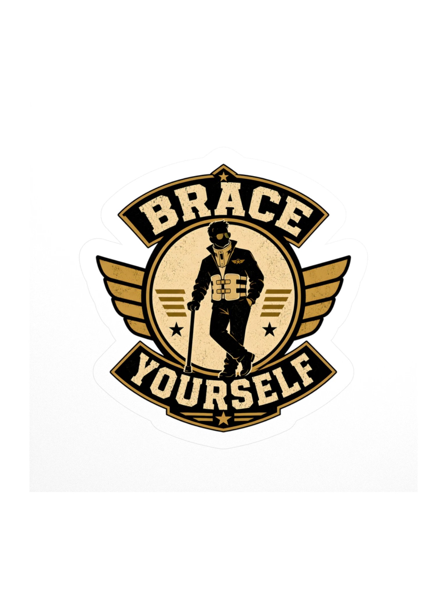 Brace Yourself Sticker product image (1)