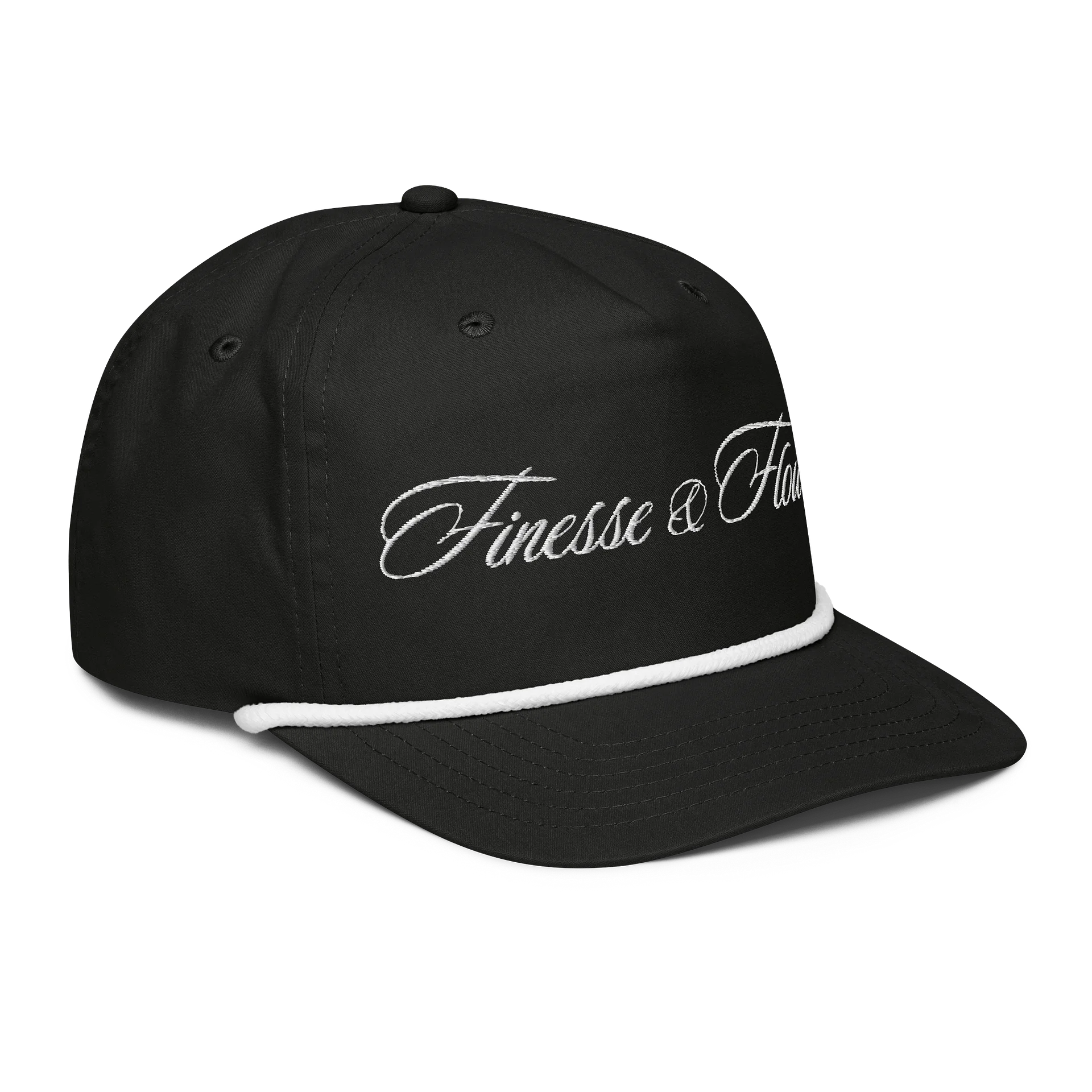 F&F Script Golf Rope Cap (WHT) product image (6)