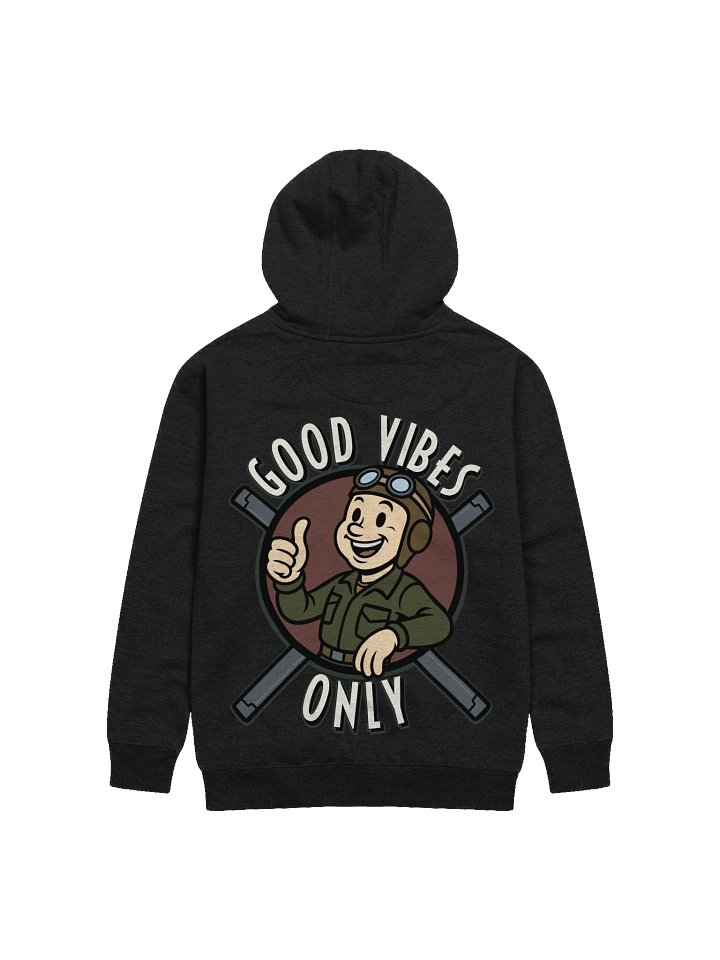 "GOOD VIBES v2" 4k Hoodie product image (1)