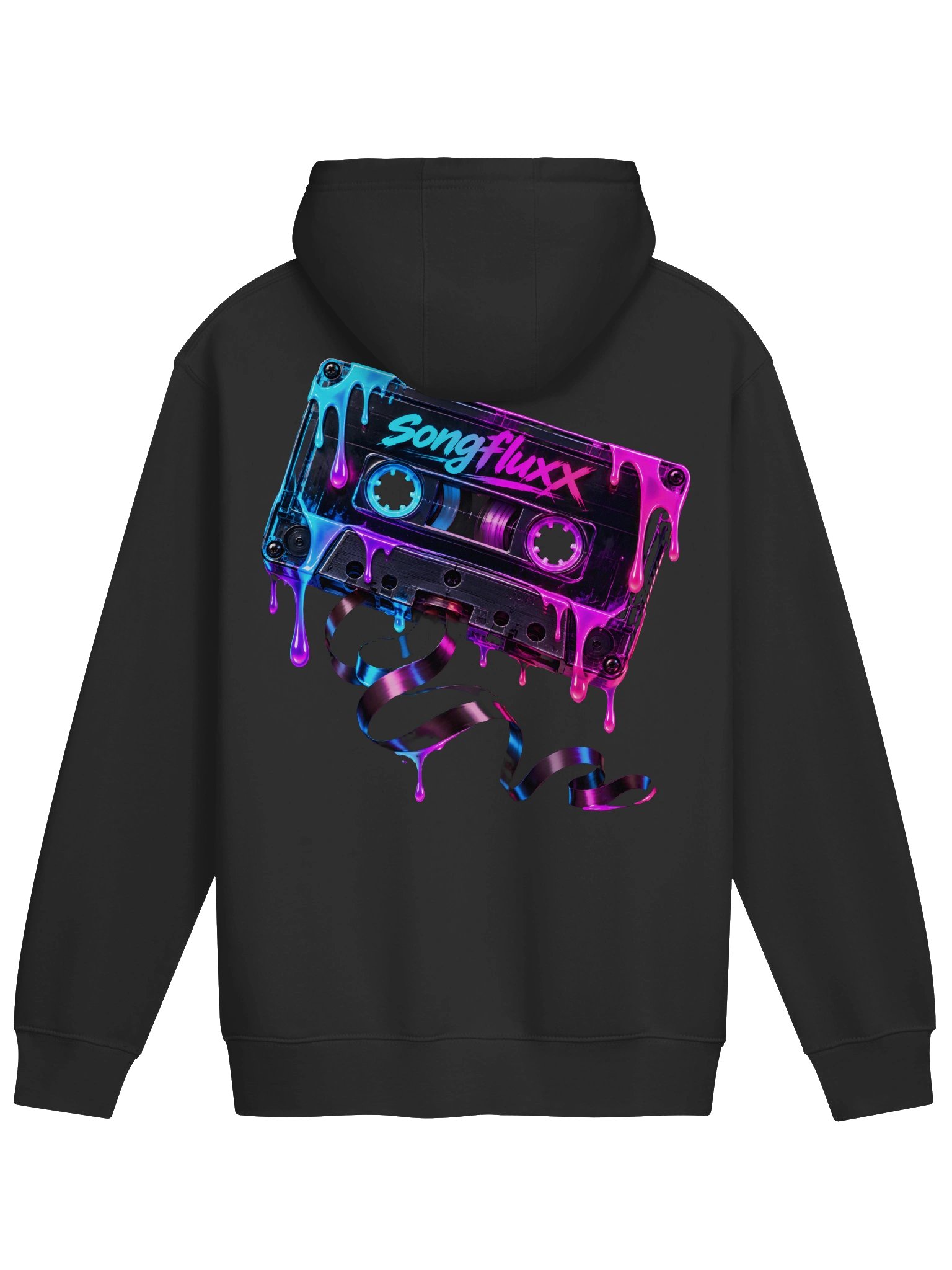Songfluxx Cassette Drip Hoodie alternate view
