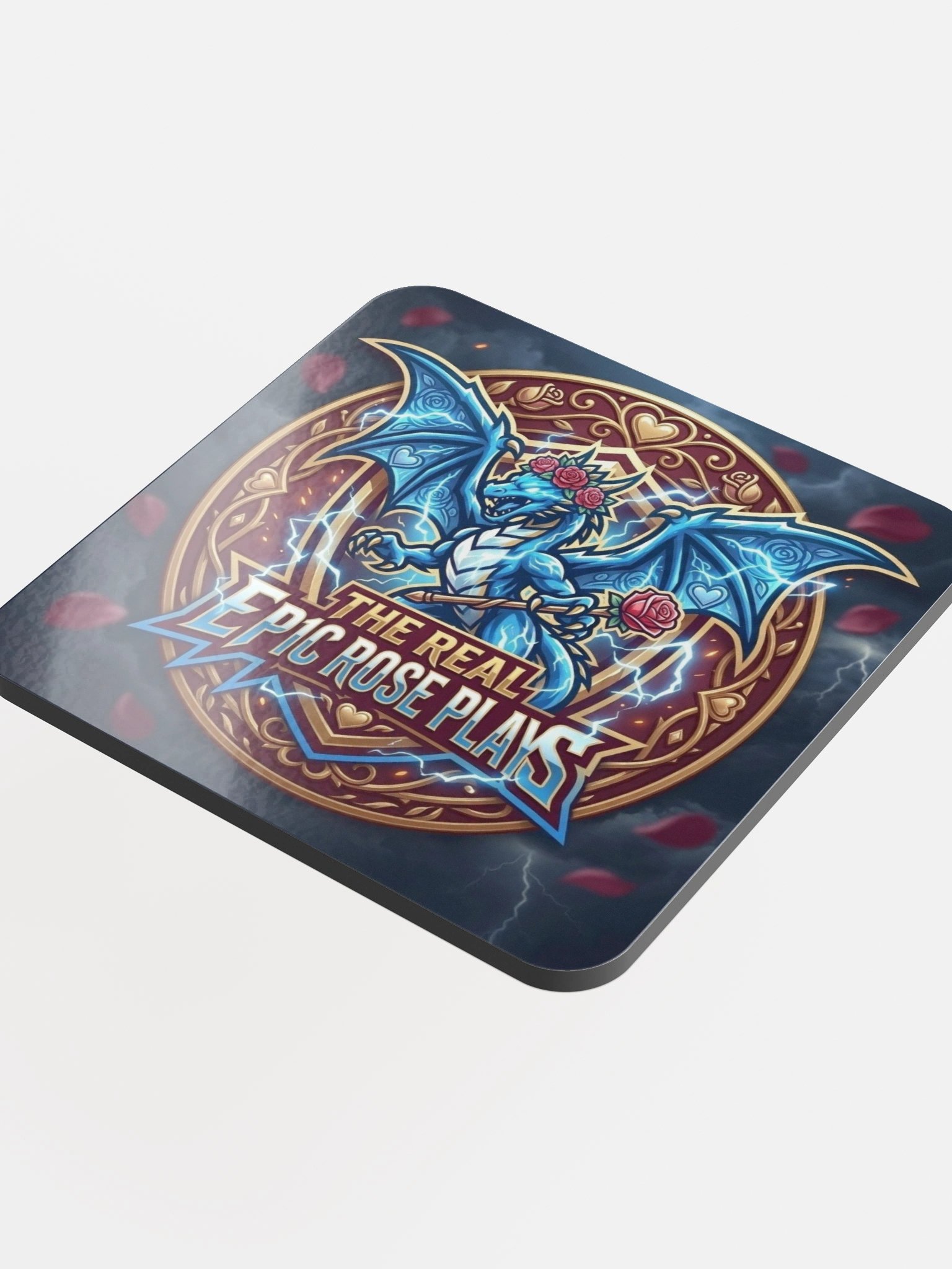 TheRealEp1cRosePlays “Fusion Legacy” Drink Coaster product image (4)