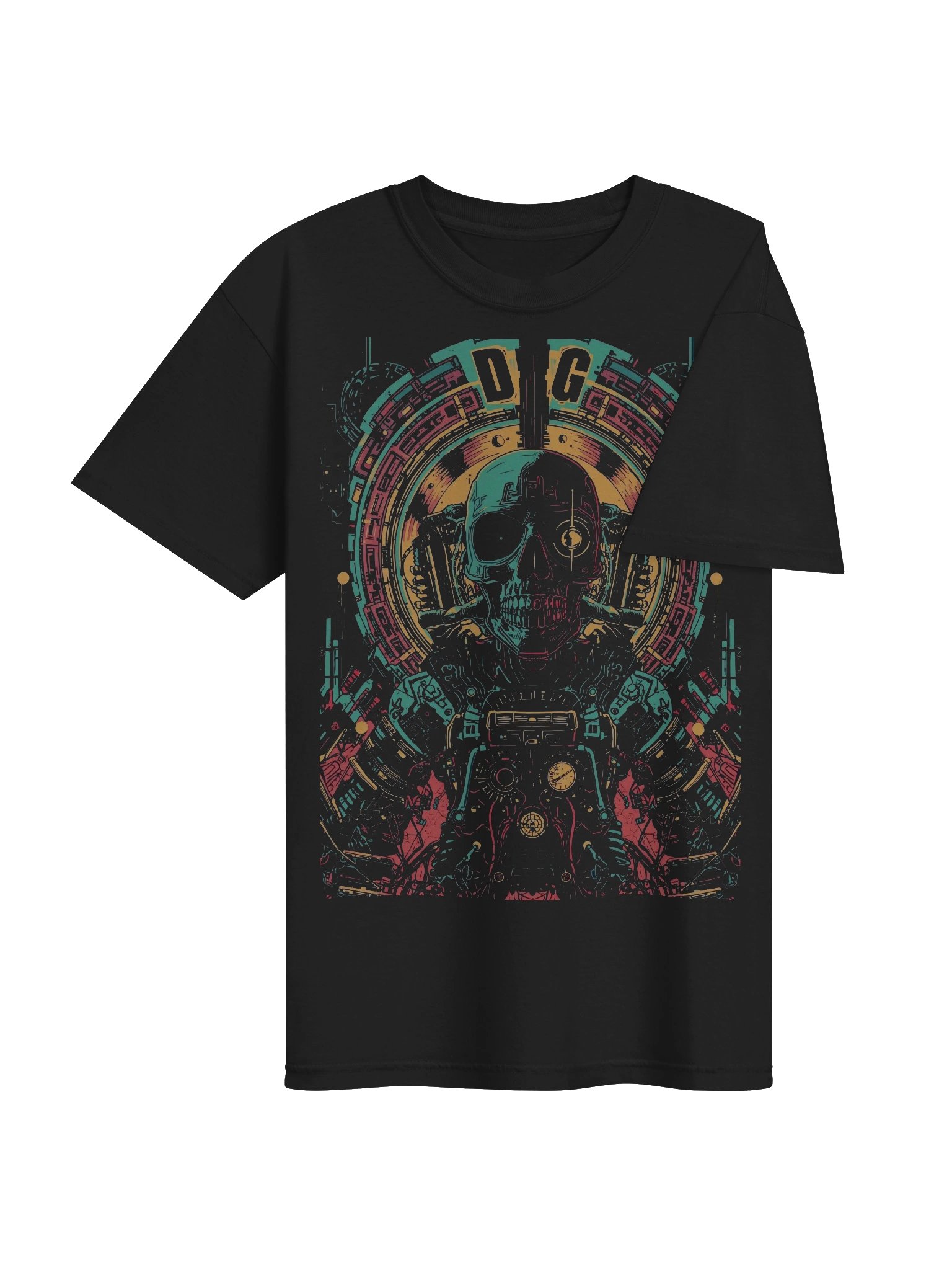 Neon Skull Empire Heavyweight T-Shirt product image (7)