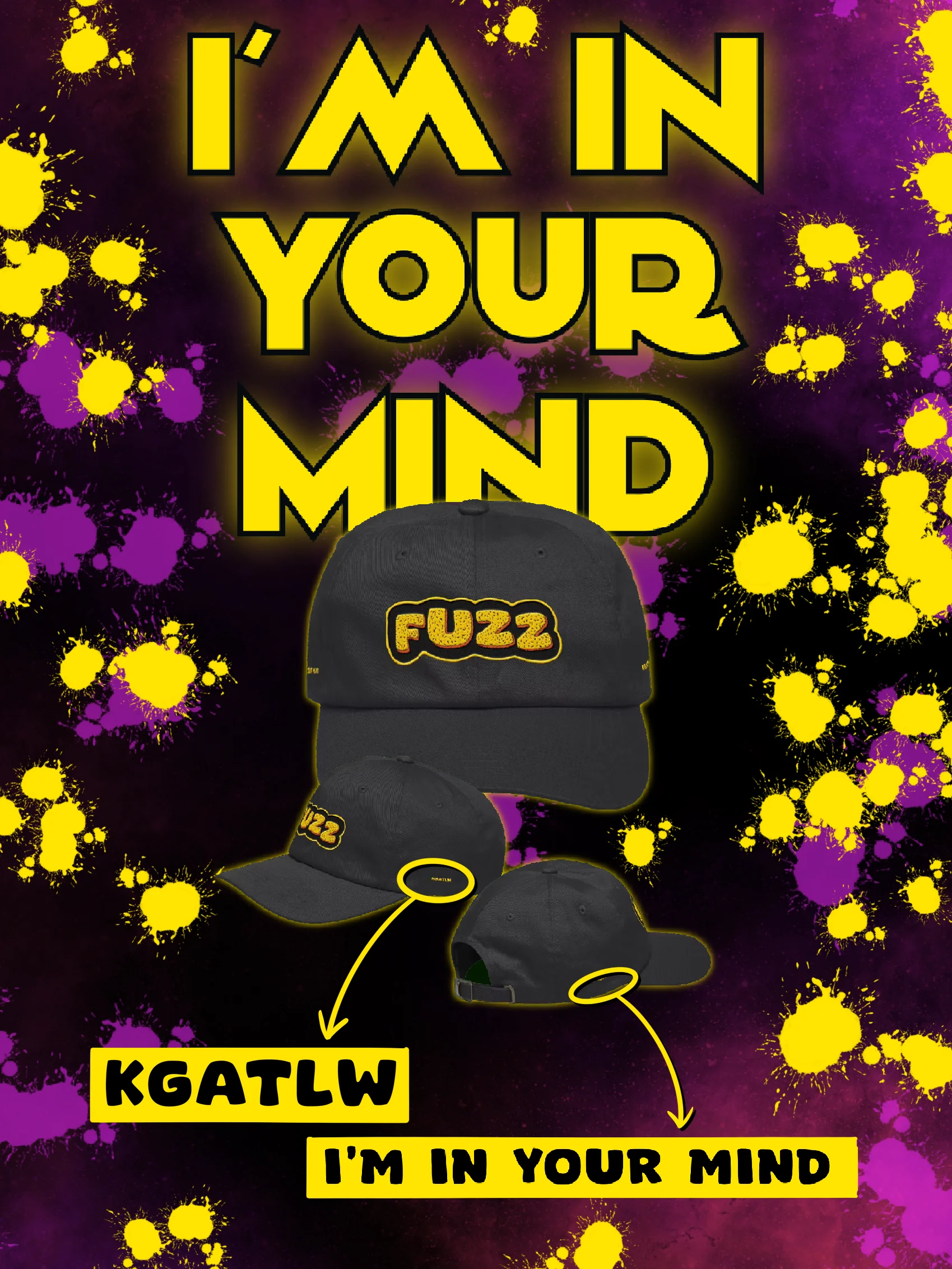 I'M IN YOUR MIND FUZZ HAT product image (1)