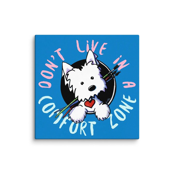 Westie Artist Inspiration Canvas product image (1)