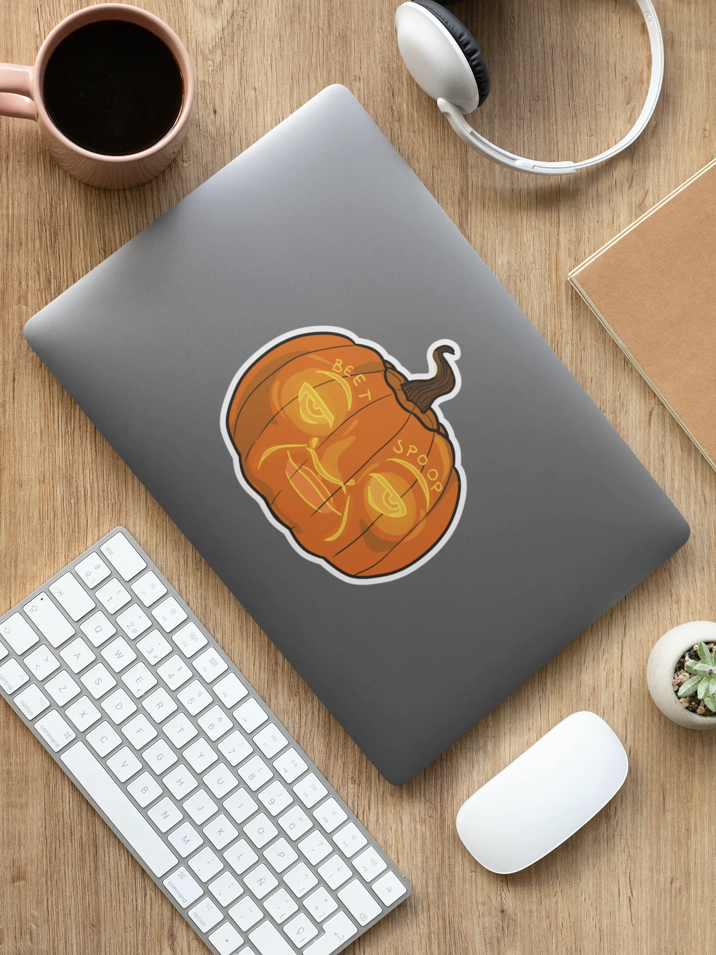 Beet Spoop bubble free stickers product image (1)