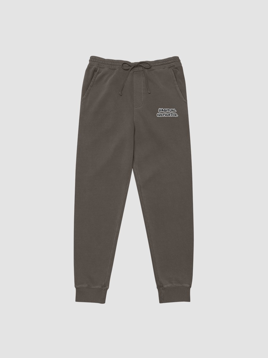 Habitual Instigator embroidered pigment sweatpants (bubble design) product image (3)