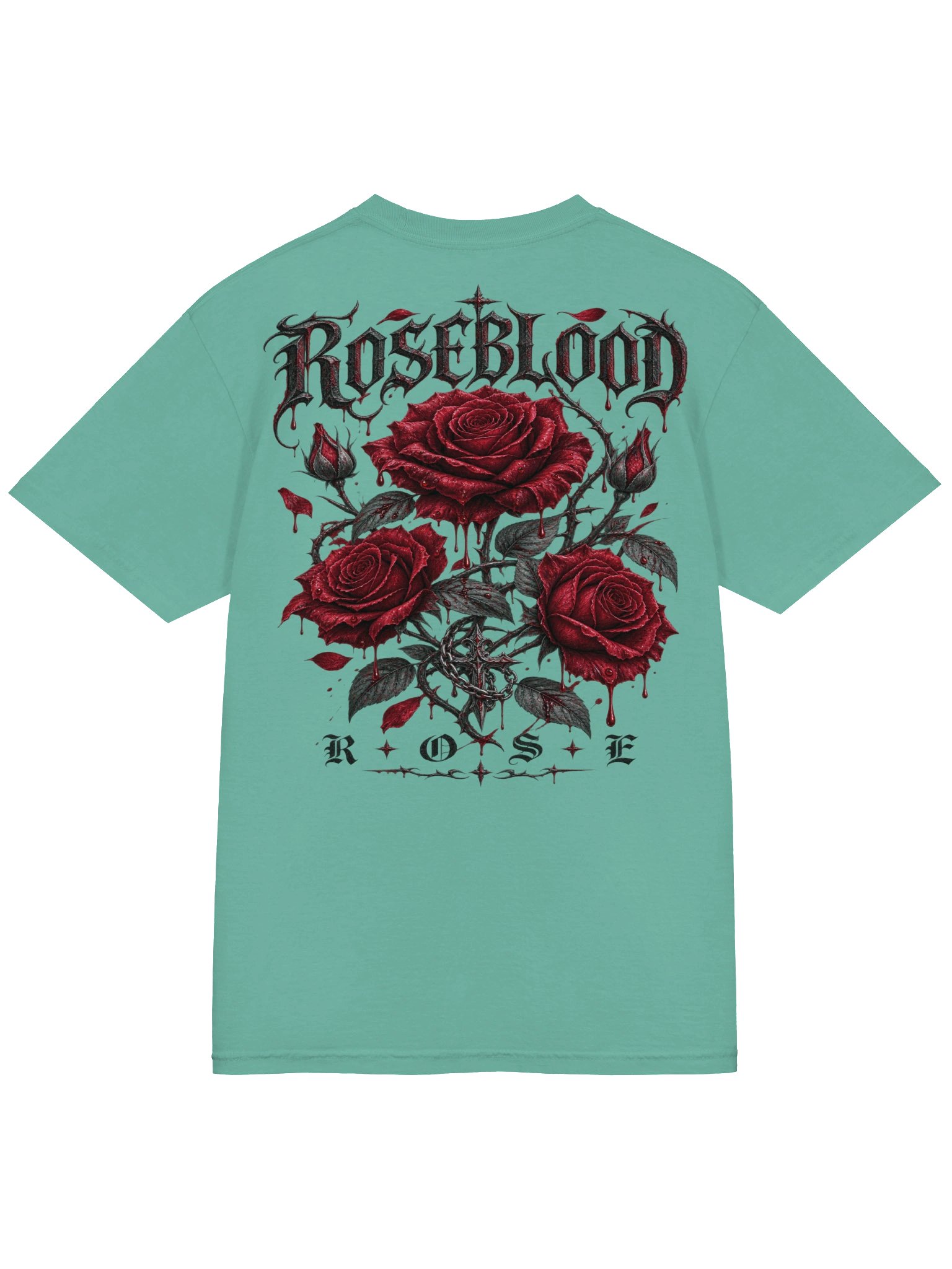Roseblood Gothic Rose T-Shirt | Dark Romance product image (9)