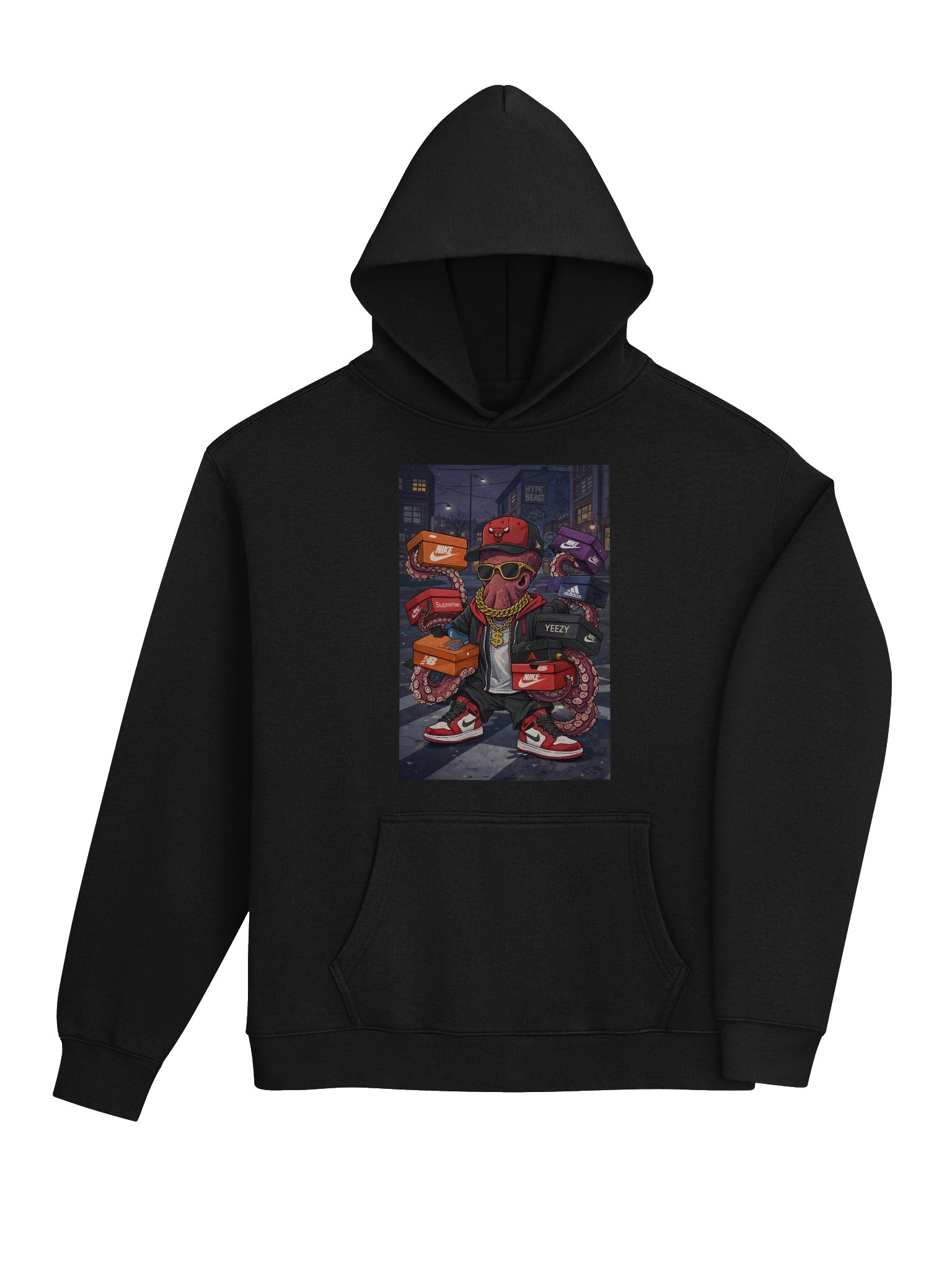 WRSE Octopus Sneakerhead Hoodie product image (4)