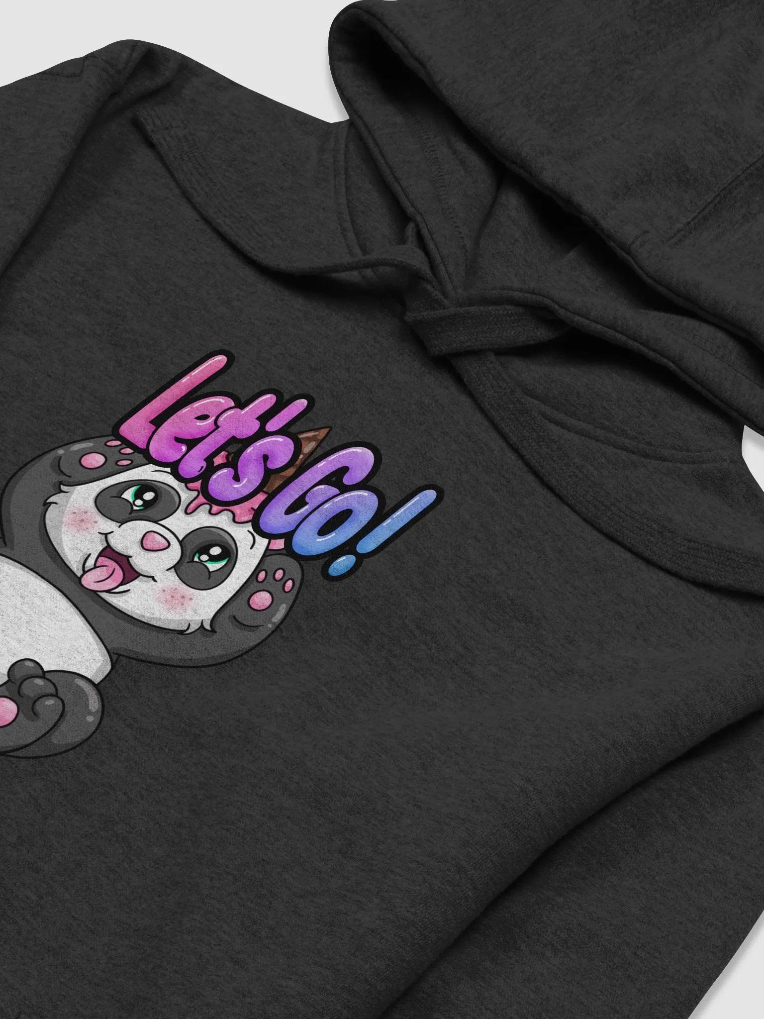 Let's Go Panda Hoodie product image (2)