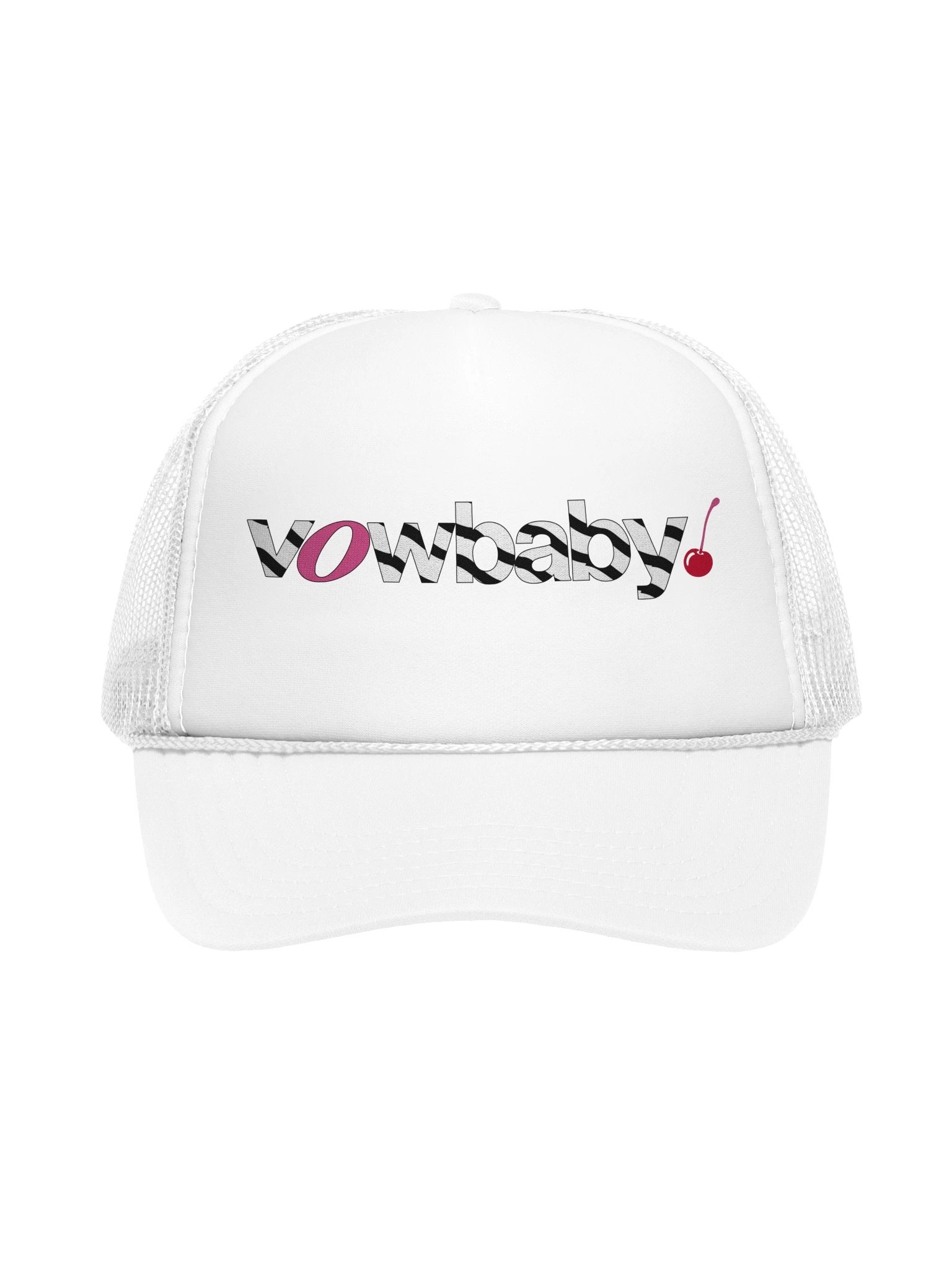 vowbaby Logo Trucker · Zebra product image (1)