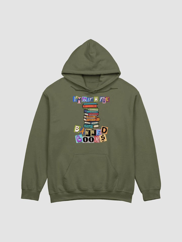 Im With The Banned Books Stack Hoodie product image (1)