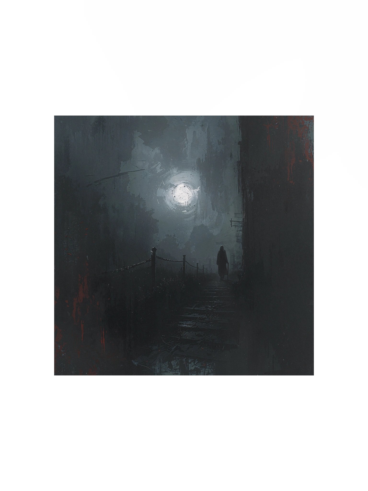 Moonlit Silence Matte Poster product image (4)