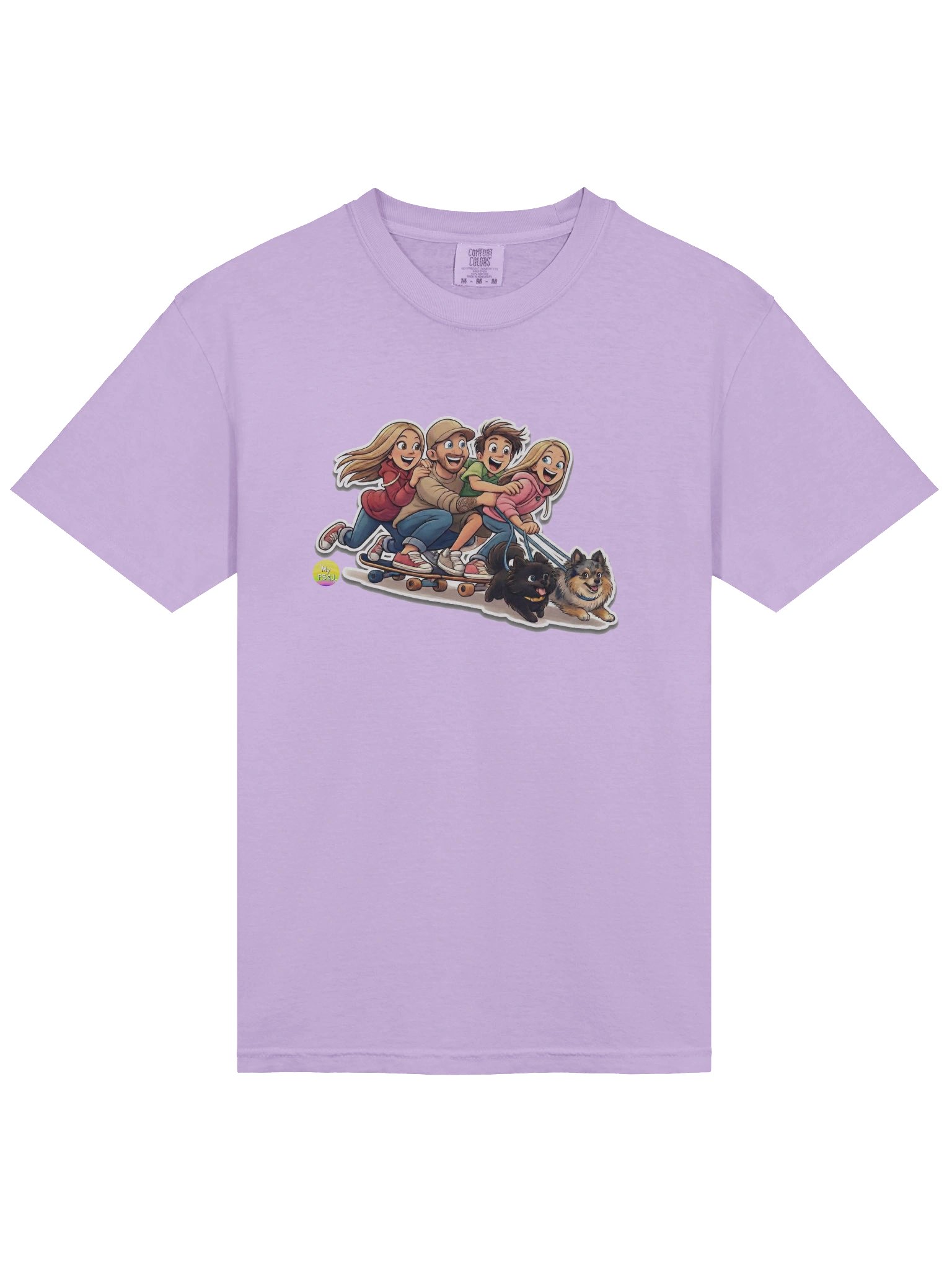 Skateboarding My PB&J Adult Tshirt product image (16)