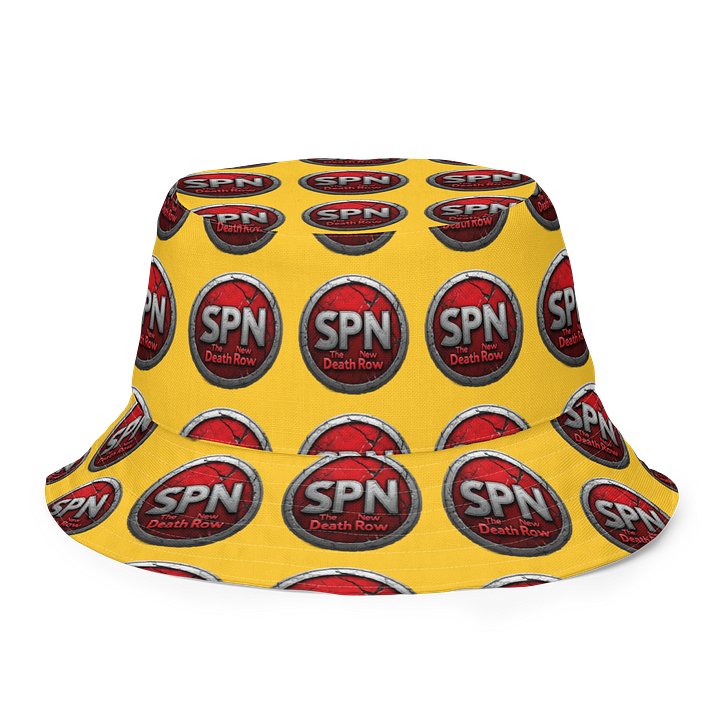 SPN Badge All-Over Reversible Bucket Hat product image (2)