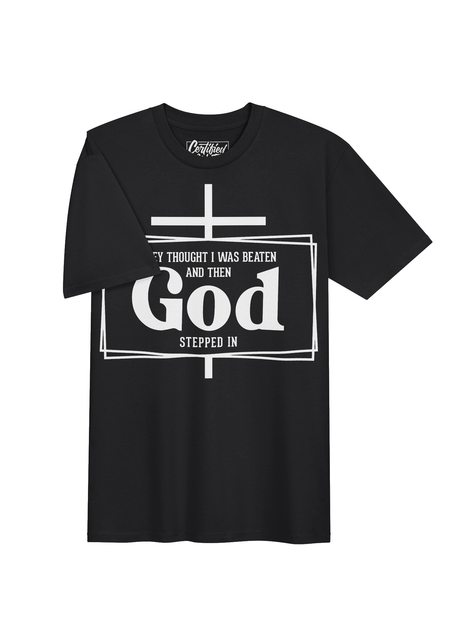 CBF - GOD STEPPED IN TEE product image (3)