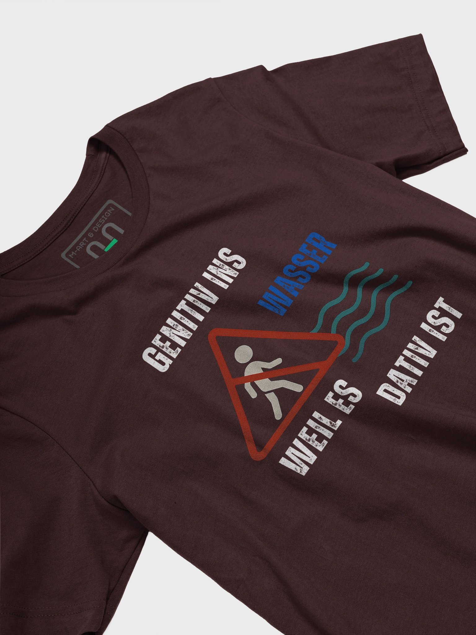 Grammar Nerd on Deep Dive – Genitive vs. Dative Edition - German Grammer T-Shirt product image (3)