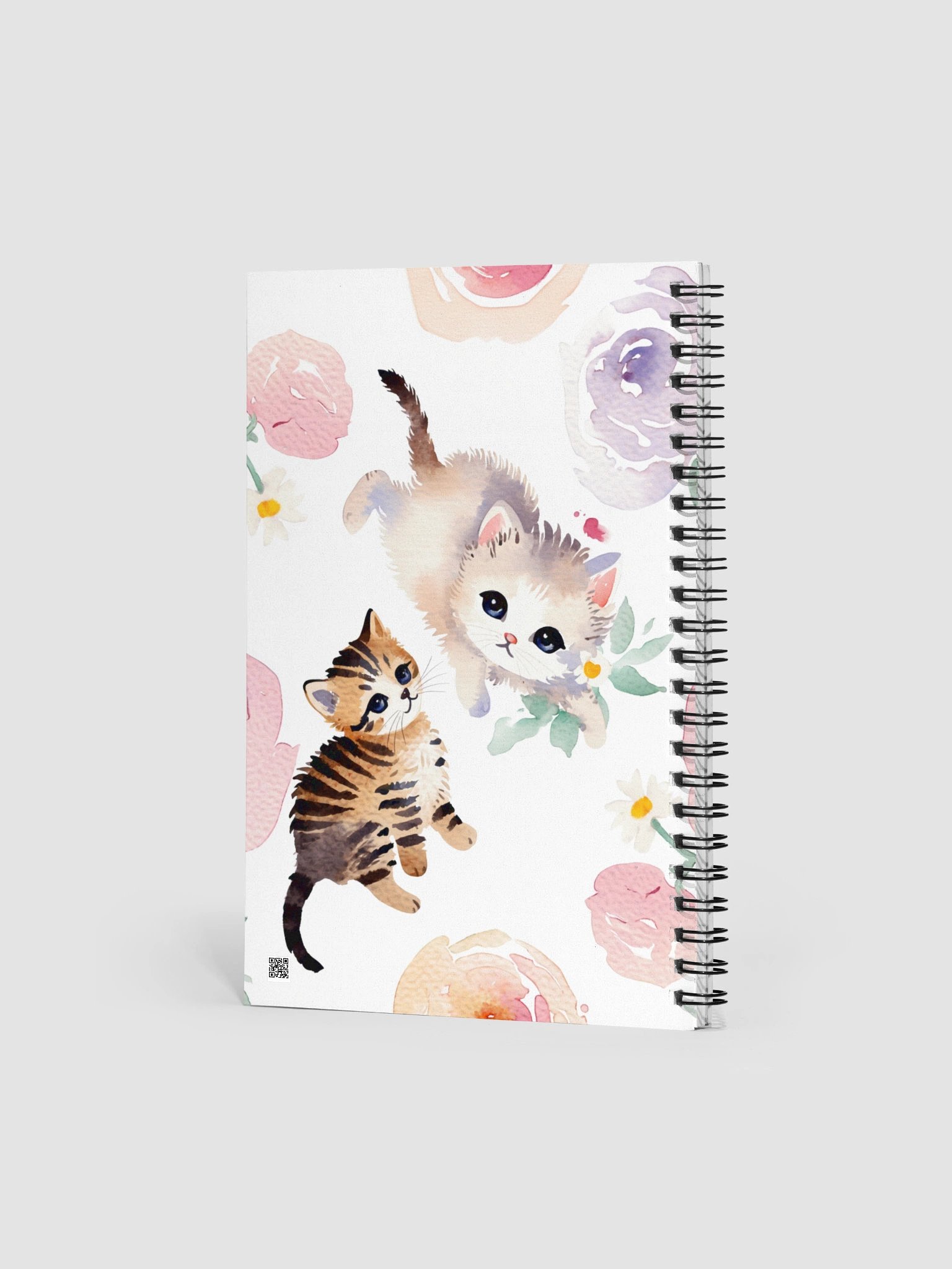 Whimsical Kittens Spiral Notebook product image (2)