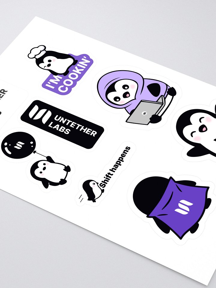Untether Sticker Sheet product image (2)