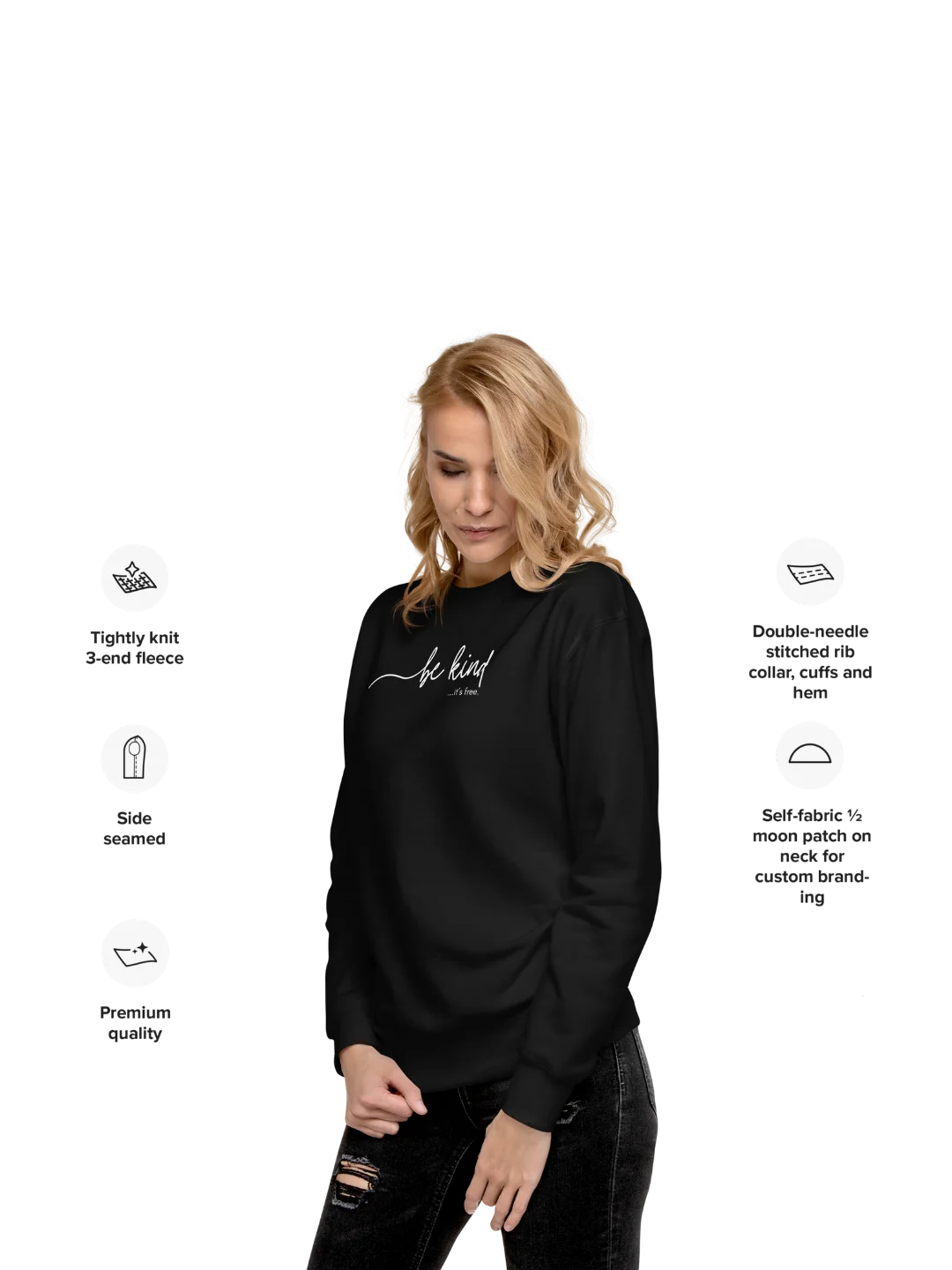 BE KIND — It’s Free Sweatshirt product image (12)
